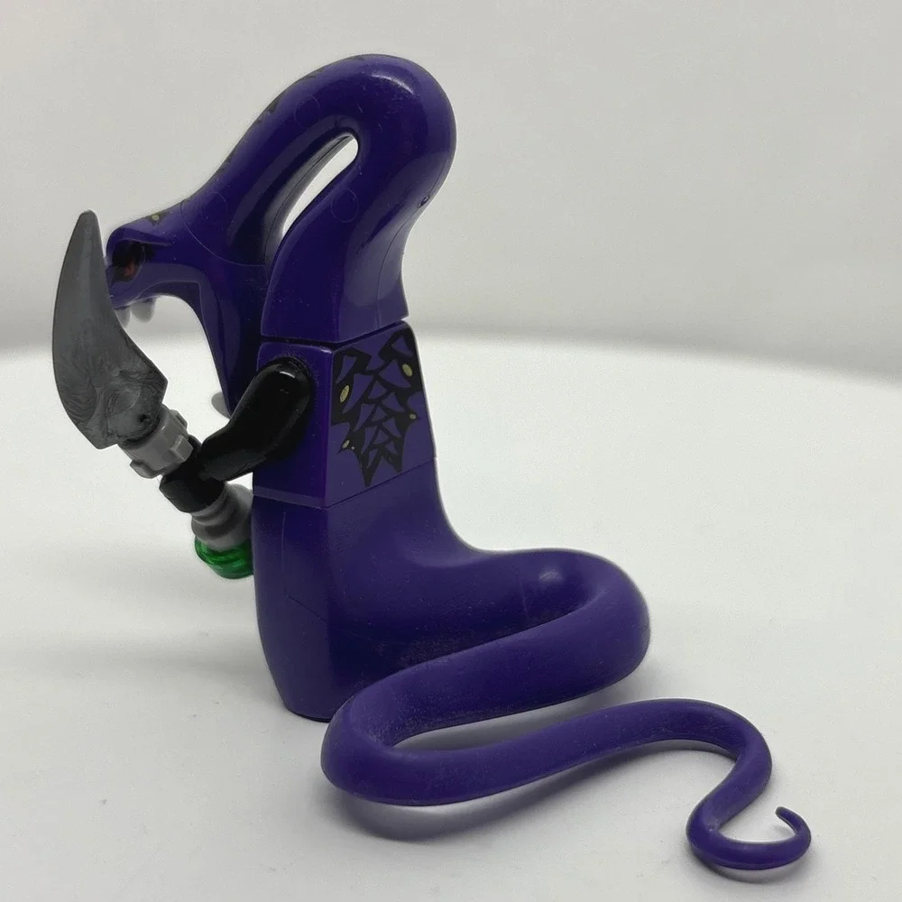 LEGO Ninjago Pythor P Chumsworth Minifigure njo060 Purple Snake Anacondrai Staff